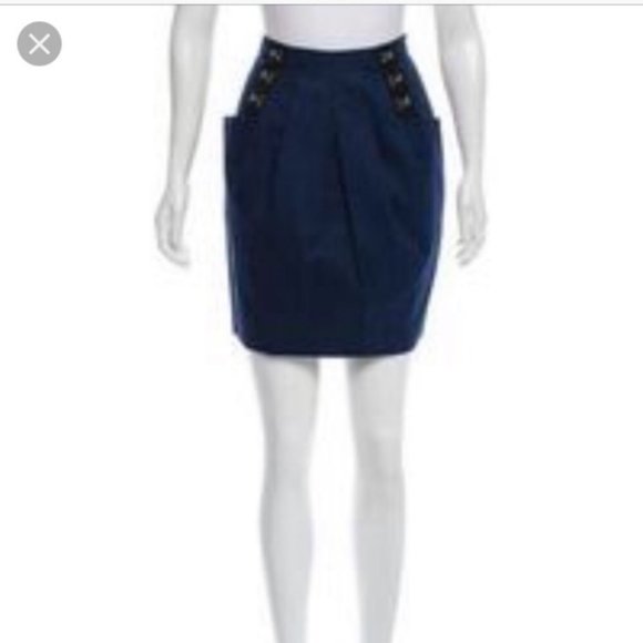 💙3.1 PHILLIP LIM 💙EYE AND HOOK PANELED SKIRT💙 - Picture 6 of 6